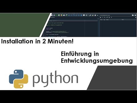 Python Download + Installation mit Anaconda / Entwicklungsumgebung Spyder (Python Tutorial deutsch)