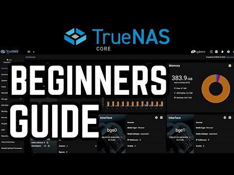 TrueNAS CORE Setup Guide for Beginners