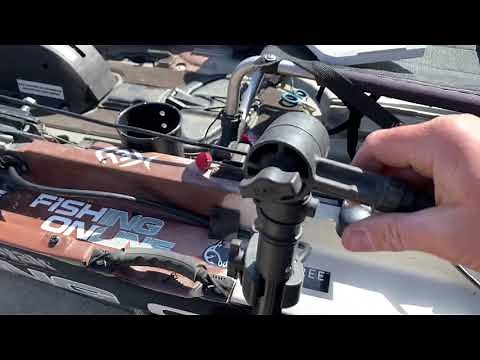 Lowrance Active Target Kayak install