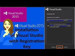 How to Install Visual Studio 2015 with Registration key | Visual Studio Installation