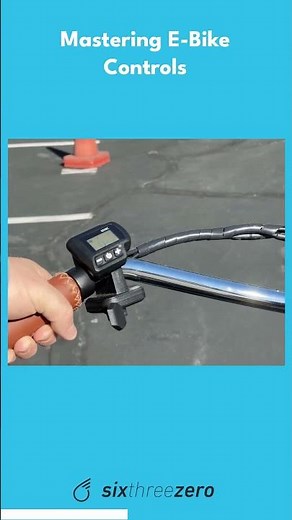 Easy Operation of E-Bike Display Controls