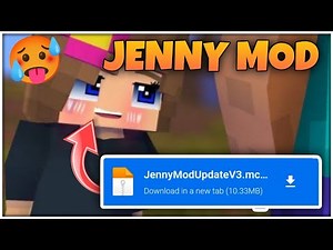 How to Download Jenny Mod in Minecraft Bedrock & Pocket Edition (1.21+)