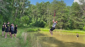 ZIPLINE AND PLF 3! A parachute landing fall (PLF) is a safety technique that allows a parachutist to land safely and without injury. The technique is performed by paratroopers and recreational parachutists alike. The technique is used to displace the energy of the body contacting the earth at high speeds. | Military Adventure Camp at Camp Sousley | Facebook