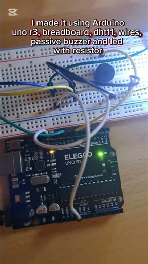 New dht11 project! #diy #temperature #arduinoproject #sensors