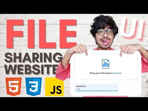 File Sharing App Tutorial - HTML, CSS, JavaScript, NodeJS & MongoDB | Padhega India