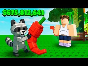 Stealing MILLIONS with Raccoon in Grow a Garden!
