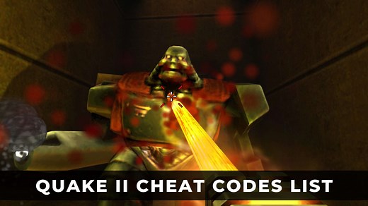Quake II Cheat Codes List