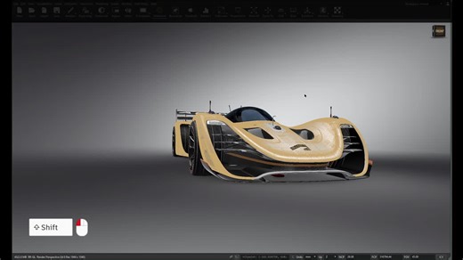 VRED Quick Start Guide - Select objects in the Render Window | Autodesk