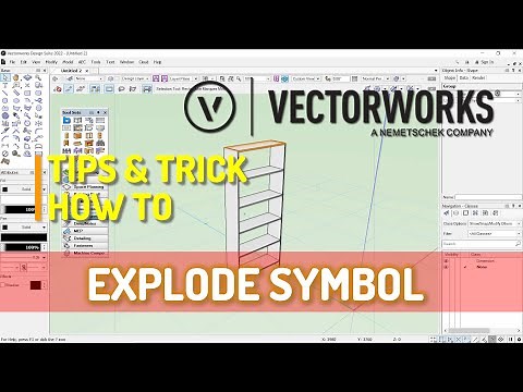 Vectorworks How To Explode Symbol