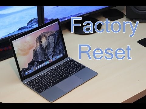 How to Factory Reset MacBook (2015 Method)