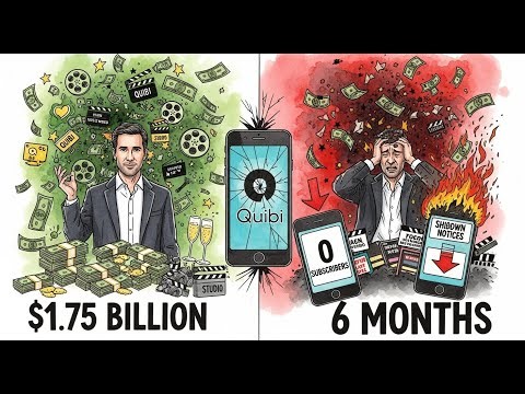 The QUIBI DISTASTER | How Jeffrey Katzenberg Burned $1.75 Billion in 6 Months