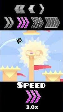 All Speeds and NEW Speeds in Geometry Dash! #dimagd2 #geometrydash #gdupdate