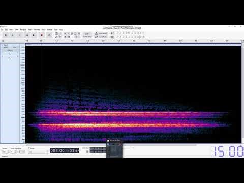 Minecraft Cave Sound In spectrogram