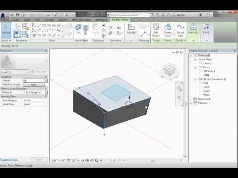 REVIT CONCEPTUAL MASS 01 MODEL LINES