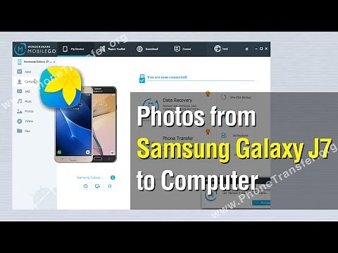 How to Copy Photos from Samsung Galaxy J7 to Computer