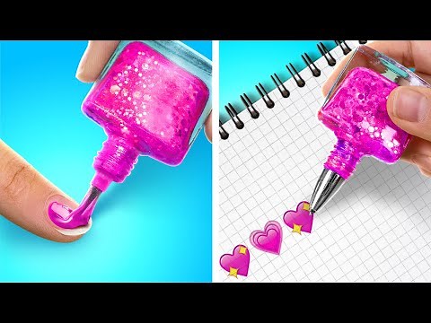123GO! Smart School DIY 😆 Cool Crafts & Genius Hacks for Kids