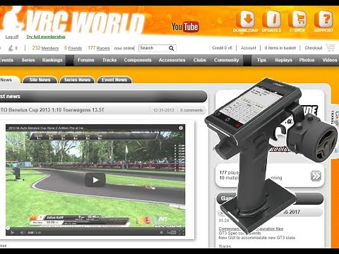 Vrc Pro flysky noble NB4 set up guide.