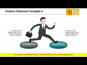Problem Statement And Solution Ppt Powerpoint Presentation Complete Deck With Slides