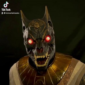 4.5K views · 285 reactions | Devil Dog, deluxe Anubis variant. Full Silicone mask available at: https://immortalmasks.com/shop/devil-dog-silicone-mask | Immortal Masks | Facebook