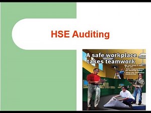 Basics of HSE Auditing For HSE Professionals