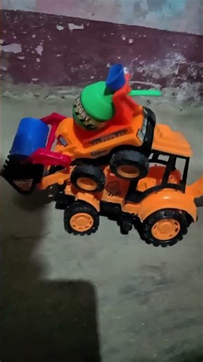 Remote Control Jcb And Dumper Truck Unboxing And Testing Short Video ||fun toy zone