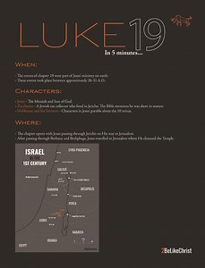 Luke 19 Summary - 5 Minute Study — 2BeLikeChrist