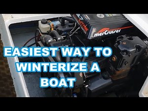 How to Winterize Your Mercruiser