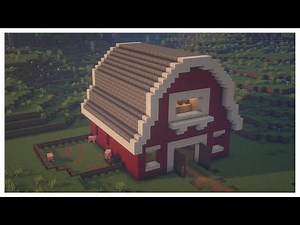 Minecraft Barn Tutorial (Easy)
