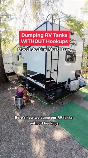 Dumping RV Tanks WITHOUT Hookups | RV Macerator Pump Explained #rvlife #rvtips