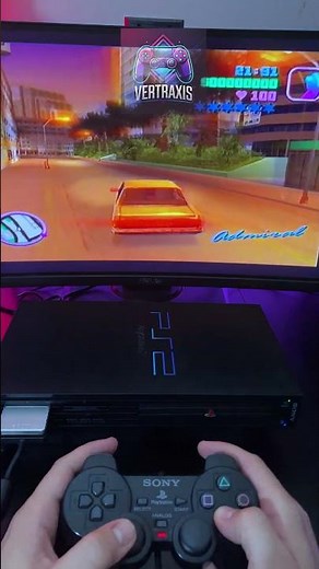 💿🌴 GTA Vice City on the PS2