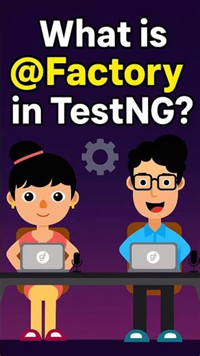 What is the @Factory annotation used for in TestNG?