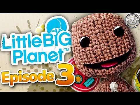 LittleBigPlanet Gameplay Walkthrough - Episode 3 - All Creator Tutorials! My Moon!