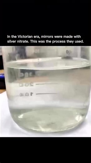Explaining Past on Instagram: "During the Victorian era, makers created mirrors using a process called silvering. They spread a mix of silver nitrate, ammonia, and sugar onto the back of a glass sheet. The chemicals reacted and turned silver ions into solid silver. This formed a thin reflective layer on the glass. After drying and polishing, the surface became bright and clear. This method replaced older mercury methods and gave safer results with better reflection quality."