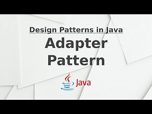 Adapter Pattern | Design Patterns in Java