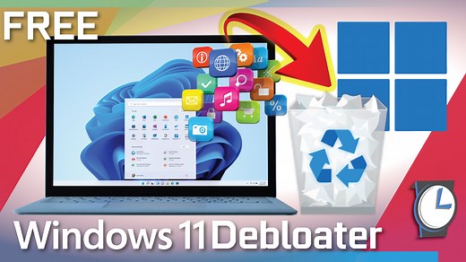 Windows 11 Debloater Tool | Debloat GUI (Updated Feb 22, 2024! V2.0.6) - FreeTimeTech