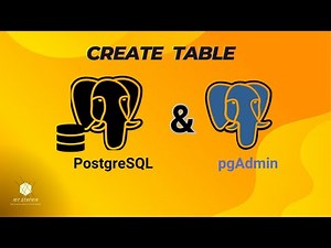 How to Create Tables in PostgreSQL Using pgAdmin | SQL Tutorial for…  - Partner