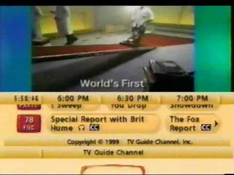 TV Guide Channel listings (January 27, 2000)