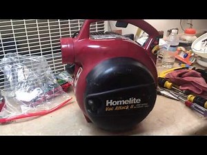 2004 Homelite Blower Repair