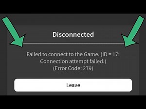 Как исправить Ошибка вида Failed to connect to the Game. (ID = 17, Error Code: 279)