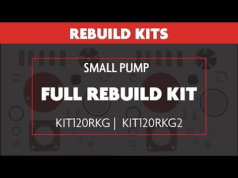 Fill-Rite Full Rebuild Kit - Small Pump - KIT120RKG & KIT120RKG2