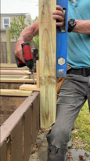 DIY Tips: How to set a deck guard post by yourself