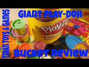 Giant Play-Doh Bucket Review The Fun Never Stops