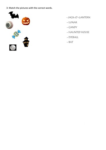 HALLOWEEN online exercise for