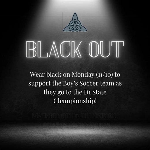 Join us to cheer on the Boys Soccer team Monday, 11/10 at the Historic Crew Stadium on the Spirit Bus!! The deadline to sign up is Sunday 11/9 at 6pm. We must have a minimum of 30 students or the bus will be canceled. You will be required to show us your ticket as you are boarding the bus. Check out the Family Update sent out through email for more information. | Dublin Jerome High School