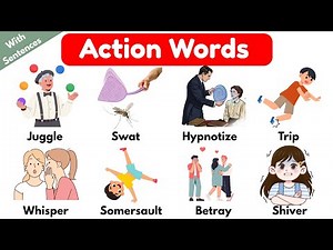 Daily Action Verbs You Must Know | Action Verbs | Easy English Vocabulary with Pictures