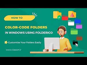 How to Color-Code Folders in Windows Using Folderico | Customize Your Folders Easily