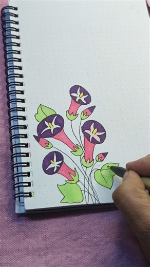 🥀 Floral Page Border Design 🥀 #trending #art #shorts