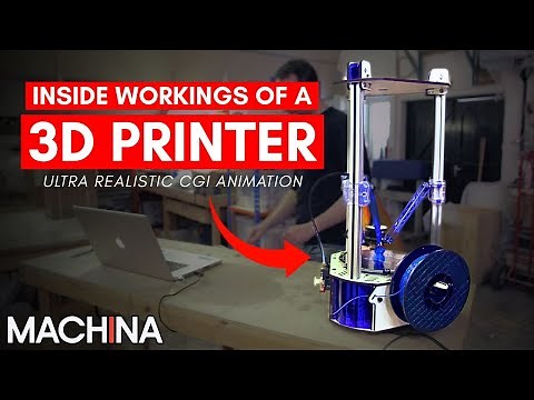 How a 3D Printer Really Works | Machines: How They Work | Ultra-Realistic CGI Breakdown