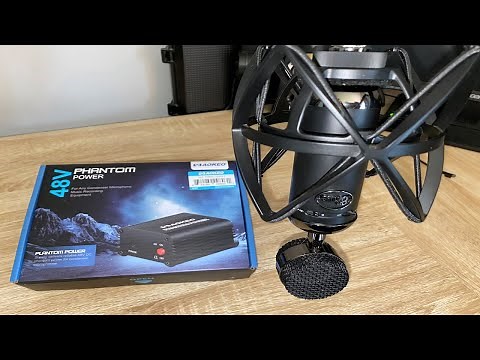 Audio 101: Connect A Condenser Microphone To Your Computer with Phantom Power Supply and XLR Cables