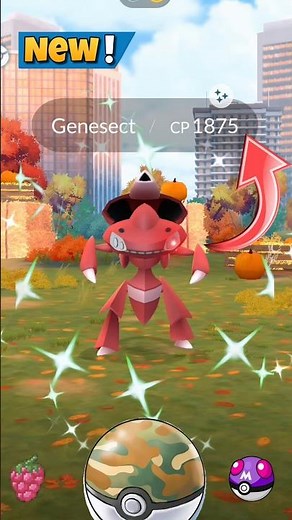 Finally I Got✨️Shiny Genesect Raid in Pokemon Go